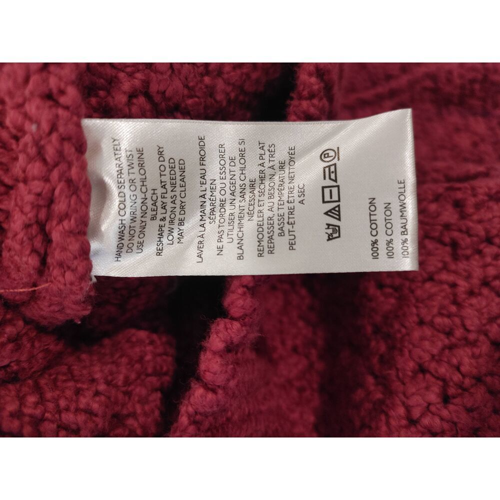 Free People Bonfire Cardigan in Wine Red size medium - Picture 9 of 10